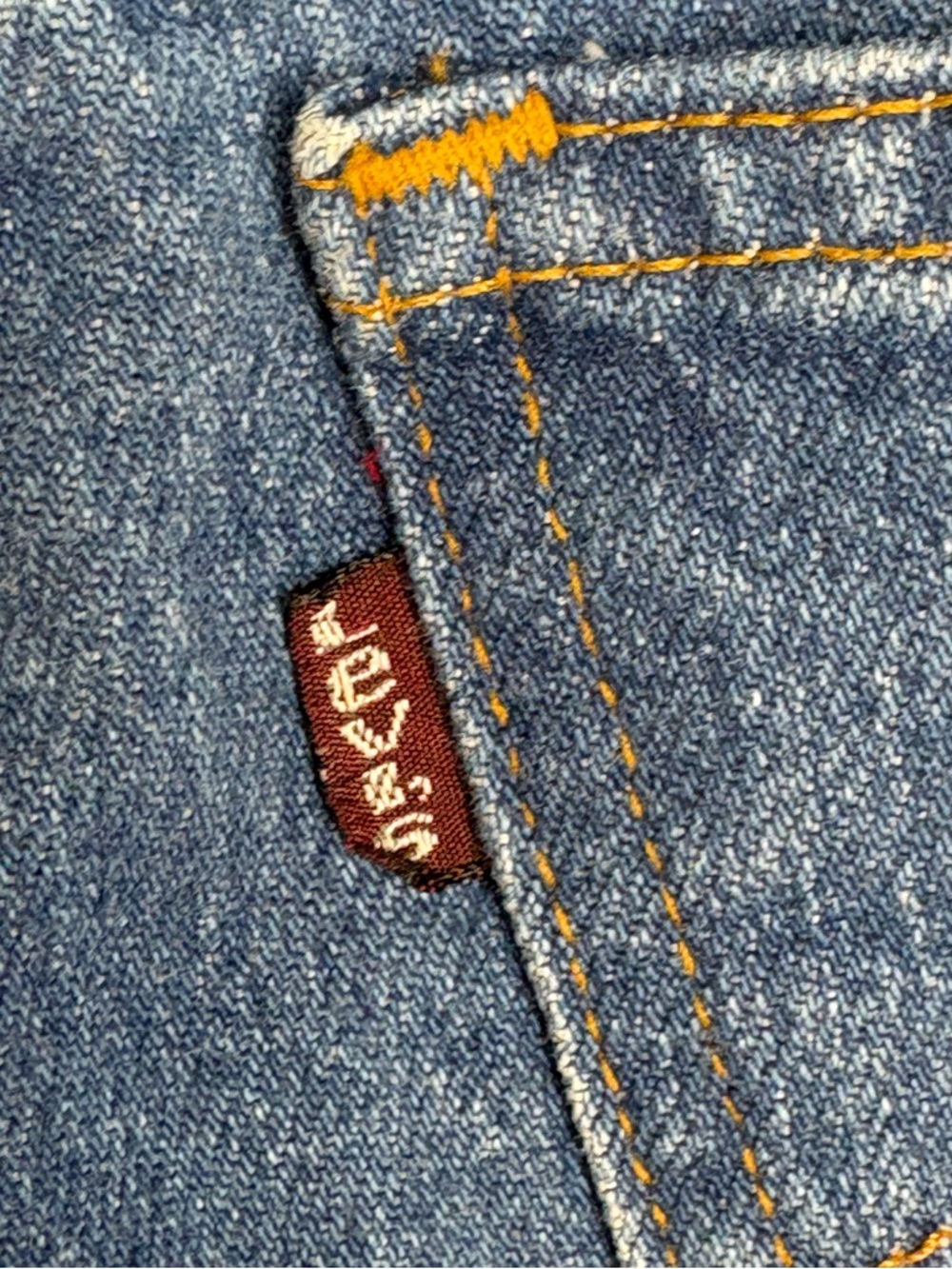 Vintage 90s Levi’s 525 High Rise Straight Leg Jeans W28 L29 Medium Wash - Picture 8 of 13